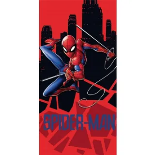 SpiderMan Badetuch 140 x 70 cm mehrfarbig