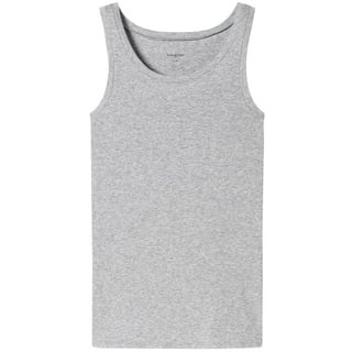 SCHIESSER Tanktop Pure Rib in Grau | Gr.: 36