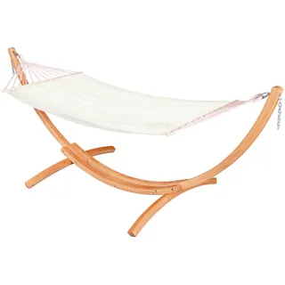 modante Hängematte chilllounge single Weiß - 120x120x320 cm