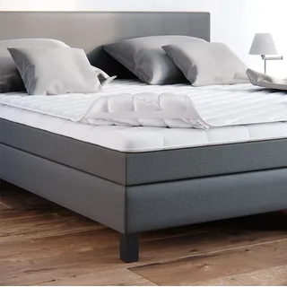 VitaliSpa Matratzenschoner 140 x 200 cm Weiß