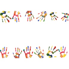 Bild von CoverYourDesk, Unterlage, Schreibtischunterlage Bunte Kinderhände