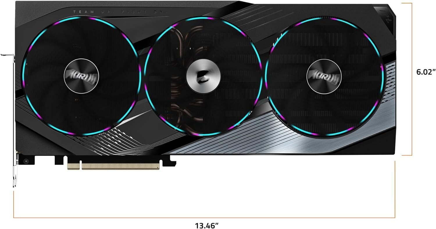 Bild von AORUS GeForce RTX 4070 SUPER Master 12G, 12GB GDDR6X, HDMI, 3x DP (GV-N407SAORUS M-12GD)