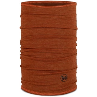 Merino Lightweight Neck Warmer Orange Mann