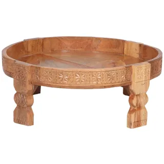Marrakesch Orient & Mediterran Interior Jahna Braun Holz 80 x 30 cm