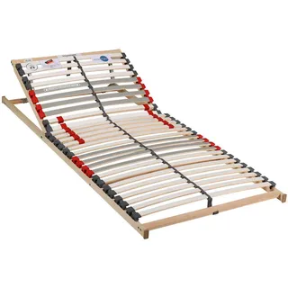 Visionight Lattenrost , Holz, Kunststoff , Birke, Buche,Birke, Buche , Schichtholz, vollmassiv,Schichtholz , 7-Zonen , 90x190 cm , Grüner Punkt, Made in Germany, V-Label Vegan , bewegliche Leistenlagerung, Federleisten mit Triokappen, Mittelgurt, individuelle Liegehärteeinstellung, verstellbar, alternative Größen erhältlich , Schlafzimmer, Lattenroste, verstellbare Lattenroste