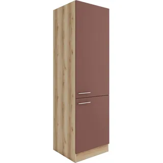 OPTIFIT "Bella", Breite 60 cm, Höhe 206,8 cm, 5 Fächer, rostrot, wildeiche, wildeiche),