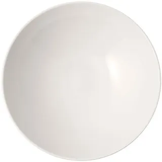 Villeroy & Boch - Iconic Schale 21,5 cm Weiß, Spülmaschinenfest, Mikrowellensicher, Tiefer Teller, Teller für Suppen oder Pasta, Schüssel, Geschirr, Premium Porzellan