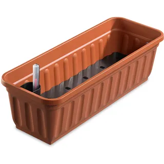 Alpfa 100 x 20 x 20 cm Terracotta