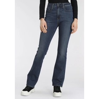 Levi's 725 Bootcut Jeans mit hohem Bund in Mittelblau-W27 / L34