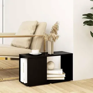 vidaXL TV-Schrank Schwarz 60x24x32 cm Holzwerkstoff - Schwarz