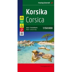 Korsika, Top 10 Tips, Autokarte 1:150.000