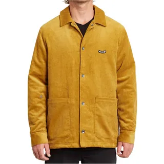 Volcom Herren Cordjacke Benvord gelb - S