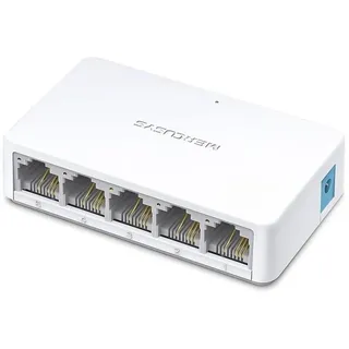 Mercusys MS105 5-Port Plastic Case - Weiß