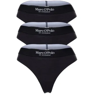 Marc O'Polo String 3 St. Schwarz XS