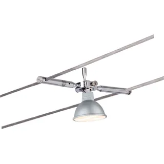 Paulmann Togo Niedervolt-Seilsystem-Leuchte Universell GU5,3 10W dimmbar 12V Chrom