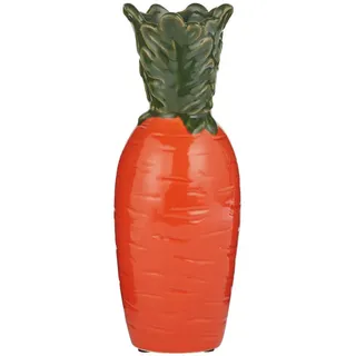 Butlers Vase Carrot , Orange , Keramik , 25 cm , Dekoration, Vasen, Keramikvasen