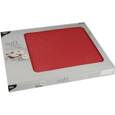 Bild Starpak, Tischset, Tischsets, "soft selection" 30 cm x 40 cm rot, #82321