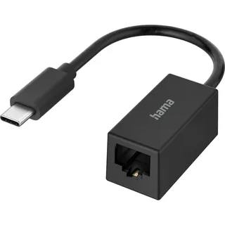 Hama RJ-45 LAN-Adapter, USB-C 3.0 [Stecker] (200322)