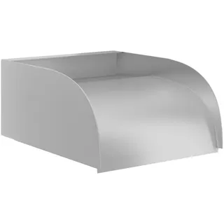 vidaXL Wasserfall 30x34x14 cm Edelstahl 304 - Silber