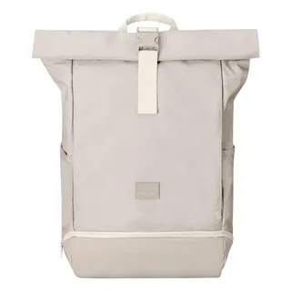 Johnny Urban Rucksack Damen & Herren Groß Beige - Allen XL -Großer Rolltop Backpack - Weekender Reiserucksack mit Bodenfach - Daypack für Uni Travel Reise - Wasserabweisend