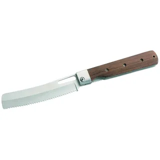 Herbertz Camping-Brotmesser, Stahl 440 A, Heftlänge 12, 6 cm Essbesteck/Küche unterwegs, Edelstahl, Mehrfarbig, Medium