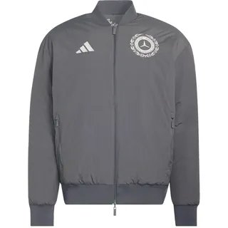 adidas Herren Mercedes - Amg Petronas Formula 1 Team Silver Arrows Icon Coat, granite/off white, XL