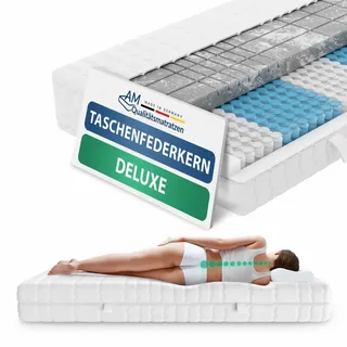 AM Qualitätsmatratzen 3D Deluxe 90 x 200 cm H2