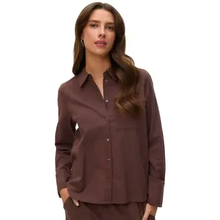 Vero Moda Caia Langarmhemd - Chocolate Martini - M