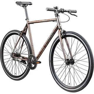 Galano Blade 28" Singlespeed Bike Erwachsenen Fahrrad Fixie raw 56cm
