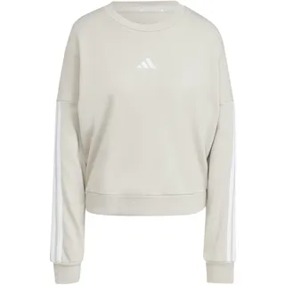 adidas Essentials 3 Stripes Sweatshirt Wonder Alumina/White XS
