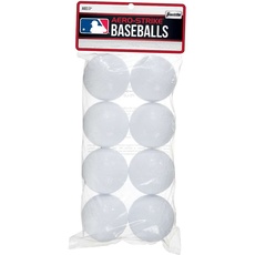 Franklin Sports Aero-Strike Baseballbälle aus Plastik, Packung mit 8 Bällen, (70 mm)