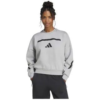 Adidas Z.n.e Sweatshirt - Medium Grey Heather - L - Regular