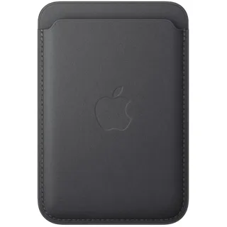 Apple iPhone Feingewebe Wallet mit MagSafe Schwarz