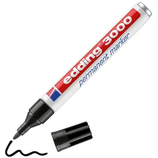 edding Permanentmarker 3000 10 St. Schwarz