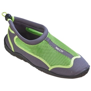 Beco Aquaschuhe Surfschuhe Stand Up Paddling Wattschuhe, Grau/Grün, 47, 90661