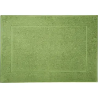 Badematte FRAMSOHN FROTTIER "Uni Basic Hotelmatte" Gr. 4, grün (moss grün), H:11mm, Baumwolle, Badematten, Badematte, große Farbpalette, Hergestellt in Österreich, Badezimmerteppich