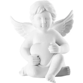Rosenthal Engel mit Herz, 5 x 9 x H 8 cm, Porzellan Weiss-matt, inkl. Geschenkbox