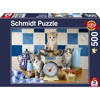 Schmidt Spiele Katzen in der Küche, 500 Stück(e)