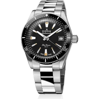 Edox Skydiver Automatik Damenuhr 38mm 30ATM
