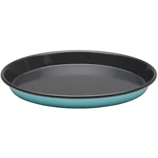 Riess, 0649-016, Back- und Servierform, 32cm, KRISTALLBLAU, LBH 31.9x31.9x3.3cm, Gewicht 0.889kg