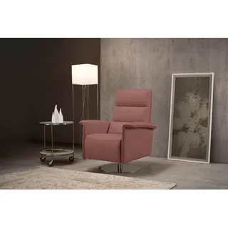 Egoitaliano Relaxsessel Kelly braun 83 x 105 x 92 cm drehbar mit Relaxfunktion