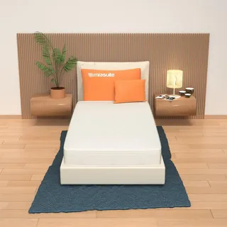 MiaSuite Waterfoam Matratze 70x180 cm, 14 cm Hoch – Aloe Vera Bezug | Plus