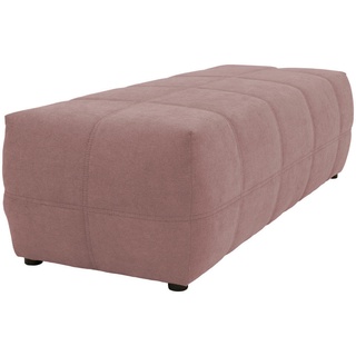 Mid.you Hocker , Rosa , Textil , Uni , rechteckig , 150x60x40 cm , Made in EU, FSC Mix , Wohnzimmer, Sessel, Hocker, Sitzhocker