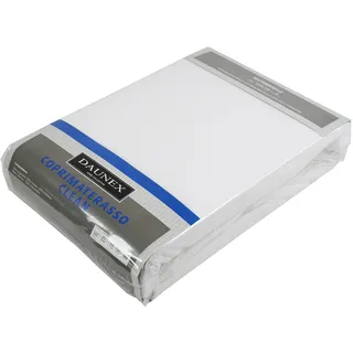 Daunex Clean Matratzenschoner, Baumwolle/Polyester/Polyurethan, Weiß, Doppelbett, 180 x 200 x 2 cm