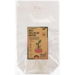 Folia Zellglas-Bodenbeutel 18,0 x 30,0 cm, 10 St.