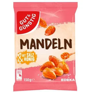 Gut&Günstig Mandeln salz & honig 150,0 g