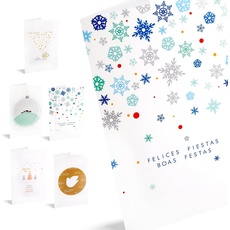 UNICEF Weihnachtskarten, 10 Stück, Konfetti