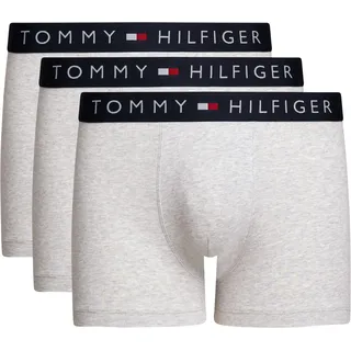 Tommy Hilfiger 3er Pack Boxershorts Grau / Beige L