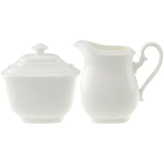 Villeroy & Boch Milch- und Zuckerset "Milch- und Zuckerset Royal 2er Set weiß", weiß,