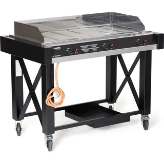 HENDI Atlanta Gasgrill schwarz